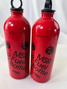 2 MSR vintage 22 fl. Oz. Bottiglie Bottiglia Carburante Fornello a Zaino WhisperLite - Foto 1 di 10