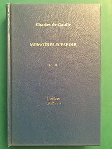 Nachlaß PIERRE BRICE: de Gaulle "Memoires 2" aus seiner Sammlung! Nachlaßstempel - Bild 1 von 6