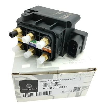 Bloque de válvula de suspensión neumática OEM nuevo para Mercedes Benz GL350 450 550 ML250 S400 Foto 1 de 4