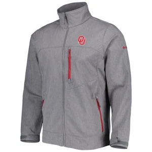 Columbia Gray Oklahoma Sooners NCAA Ascender II Full-Zip Jacket Men’s XL | $99 - Picture 1 of 6