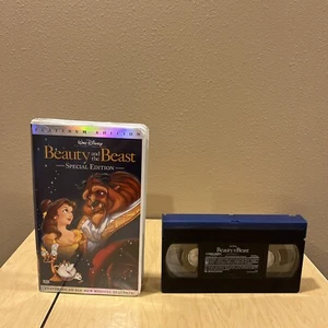 Beauty and the Beast (VHS, 2002, Platinum Edition) Special Edition - Picture 1 of 4