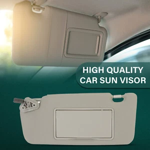 Gray Left Driver Side Sun Visor For 2005-2009 Subaru Outback 92011AG55AOR - Picture 1 of 8