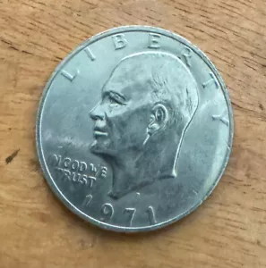 Ein Dollar Cion 1971 D - Bild 1 von 2