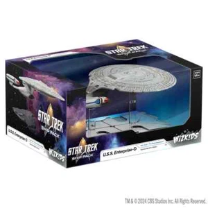 WizKids Star Trek Into the Unknown Ship Pack: U.S.S. Enterprise-D New Free Ship - Picture 1 of 11