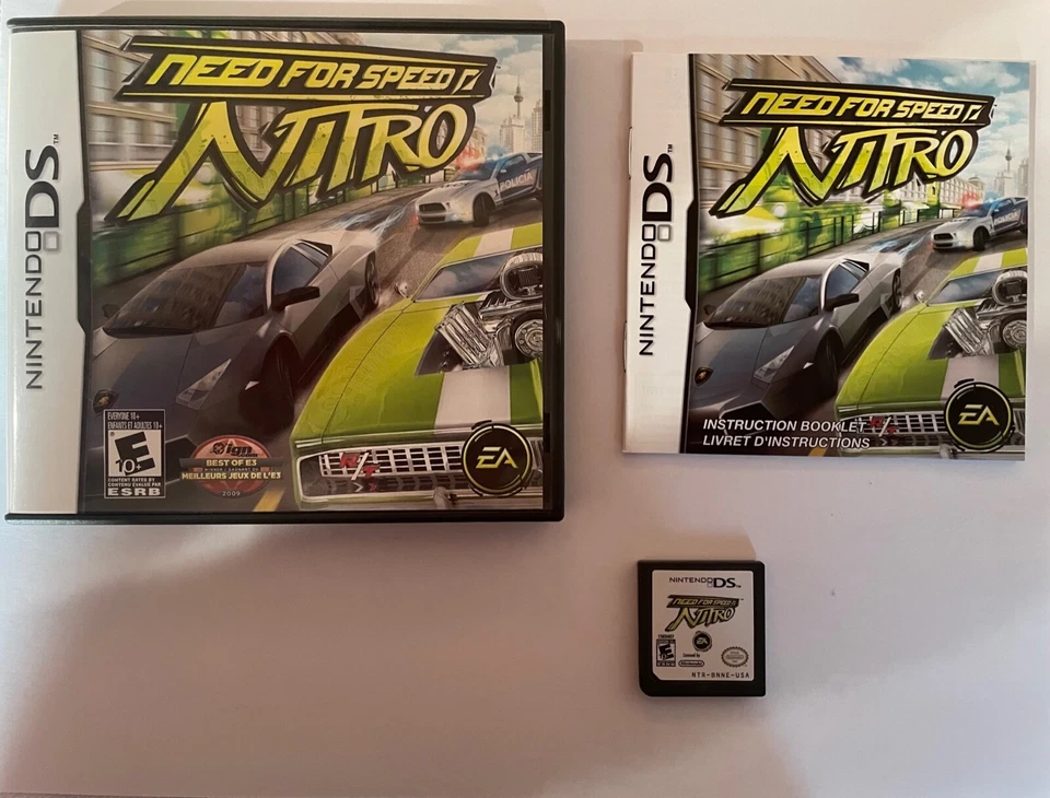 Need for Speed: Nitro (Nintendo DS, 2009) TESTED - Image 1 of 1
