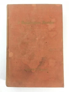 A Restoration Reader James Holly Hanford 1954 First Edition Vintage Book - Picture 1 of 11