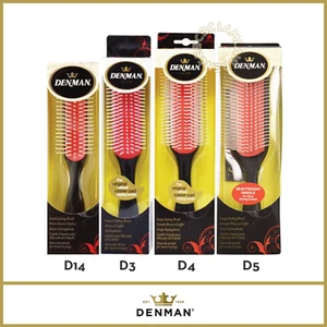 DENMAN D14 D3 D4 D5 PELUQUERO SALÓN CEPILLO DE PELO CLÁSICO ESTILO ORIGINAL - Imagen 1 de 14
