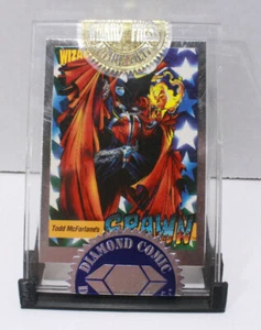 Diamond Comics Wizard Magazine Platinum Border 1992 Sealed Spawn Promo Card Rare - Picture 1 of 6