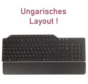 Dell KB522 Multimedia Keyboard, kabelgebunden mit Handauflage, Layout ungarisch - Bild 1 von 2