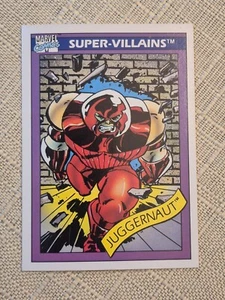 1990 Impel Marvel Universe Super-Villains #55 Juggernaut - Picture 1 of 3