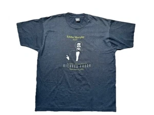 Vtg Richard Pryor Eddie Murphy 90s 1991 promo comedy tv special hip hop rap tee - Picture 1 of 7