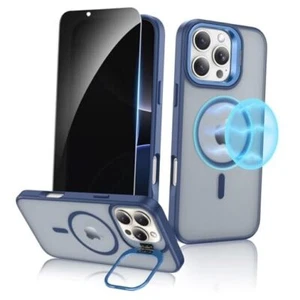 for iPhone 16 Pro Max Phone Case Stand, for iPhone 16 Pro Max Case with Blue - Picture 1 of 8