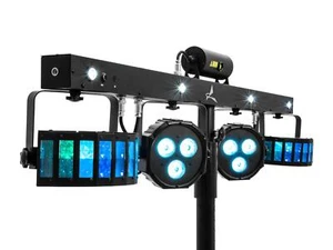 EUROLITE LED KLS Laser Bar Juego de luces FX Fiesta Disco Club DJ Efecto Strobo DMX - Imagen 1 de 5