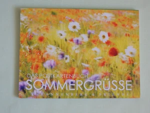 1x Postkartenbuch Blumen Sommer grüsse 15 verschiedene Motive Postkarten - Bild 1 von 2