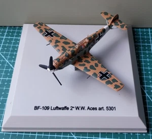 ARMOUR Franklin Mint BF-109 Luftwaffe 2nd WW 1/100 Scale Aces Art 5301 - Picture 1 of 7