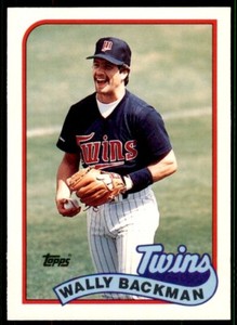 1989 Topps Traded Wally Backman . Minnesota Twins #5T