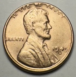 1949-D Lincoln Cent Unc. Bx 13.300 - Picture 1 of 2
