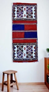 bag for horse, Anatolian rug, Antique rug, oriental Turkish kilims, saddlebag - Picture 1 of 5