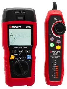 Probador de cables/TDR triplete LVPRO10 - Par trenzado (CAT5E/6/6A/8) y cables coaxiales - Imagen 1 de 1