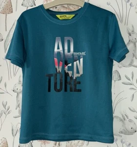 Girls Age 7-8 Years - Sports Style T Shirt Top From Regatta - Picture 1 of 2