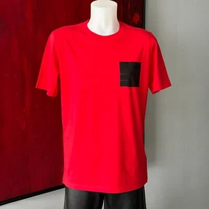 MAISON MARGIELA red Stereotype T-shirt print size 48 from S/S 2020 - Picture 1 of 16