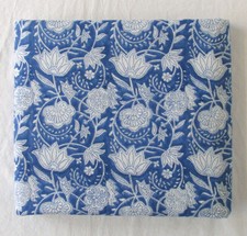 5 Yard Indian Floral Hand Block Cotton Print Dressmaking Craft Supply Fabric