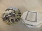 c4 Wedgwood COUNTRY CONNECTIONS vintage collector plates, box & certificate 8I8B