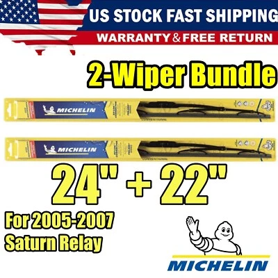 Paquete de 2 limpiaparabrisas premium Saturn Relay 2005-2007 - 19240/220 Foto 1 de 4