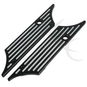 Hard Saddle Bag Saddlebag Latch Cover Face For Harley Street Road Glide 93-13 - Picture 1 of 4