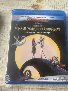 The Nightmare Before Christmas Sing-Along Edition (Blu-Ray/DVD, 2-Disc, 2018) - Picture 1 of 2