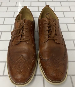 COLE HAAN GRAND OS. MENS LEATHER SHOES C21133 SIZE 9 *SHOES ONLY NO BOX - Picture 1 of 17