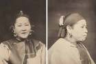 Kazumasa Ogawa  Chinese Women Pair Of Photographic Portraits 1900