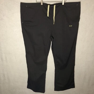 Iguana Med Scrub Bottoms w Drawstring, Dark Gray 3XL Unisex EUC - Image 1 of 4