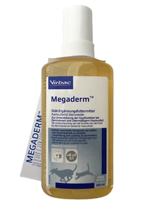 Megaderm (ehemals Virbac EFA-Z) 250 ml Flasche (119,60 €/L) - Bild 1 von 1