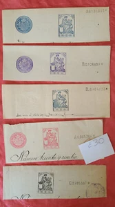 E30--LOTE SELLOS ANTIGUOS FILATELIA FISCAL TIMBROLOGIA.SIGLO XIX Y XX LOTE SEL - Imagen 1 de 1