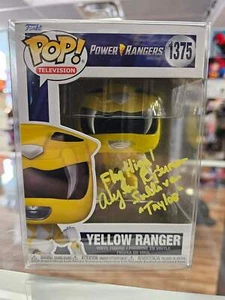 Funko Pop! Power Rangers Yellow Ranger firmado por JSA - Imagen 1 de 1