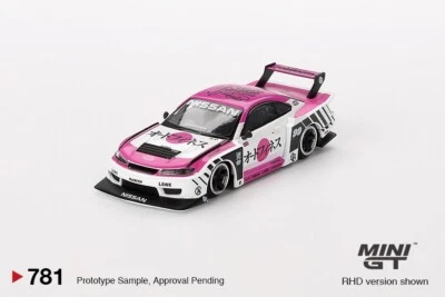 Mini GT Nissan LB-Super Silhouette S15 SILVIA Auto Finesse SEMA 20 #781 RHD 1:64