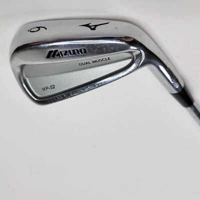 Eje de acero forjado Mizuno 6 Iron MP 52 doble flujo de grano muscular S300 diestro 37,5 pulgadas Foto 1 de 4