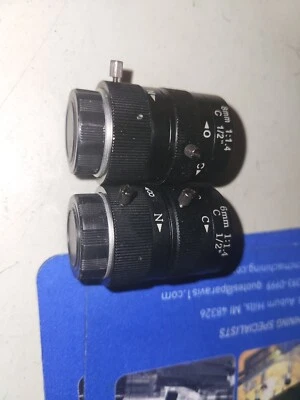 Lente CCTV 6 mm 1:1,4 de Fujian Foto 1 de 3