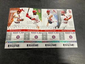 BIGLIETTO CARDINALI 2018 STUB 14/08/18 VS NAZIONALI ~ JOHN GANT PRIMA ORA - Foto 1 di 1