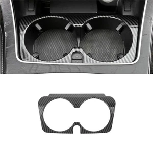 ABS Kohlefaser Auto Zentrale Getränkehalter Kantenabdeckung Für Benz C W205  - Bild 1 von 11