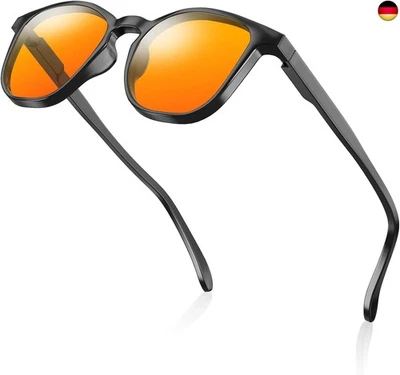 SURFOU Blaulichtfilter Brille Herren, Blaulicht Blue Light Blocker Gaming