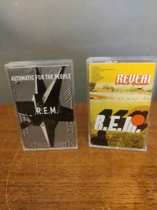 2x R.E.M. Cassette Reveal Automatic For The People REM Tape Vtg Retro 2001 - Picture 1 of 3