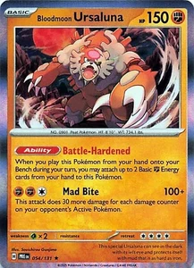 Bloodmoon Ursaluna 054/131 - HOLO - SV: Prismatic Evolutions - NM - Picture 1 of 2