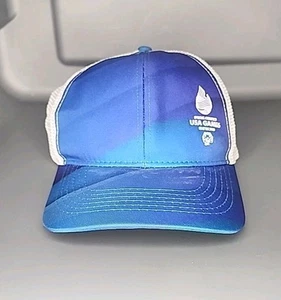 Olimpiadas Especiales Juegos de Estados Unidos Seattle 2018 Gorra OSFM StrapBack Camionero Malla - Imagen 1 de 8