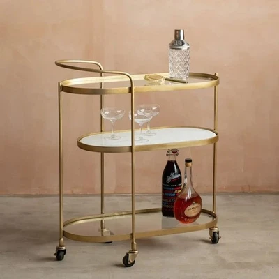 Graham and Green Beau Drinks Trolley - Image 1 of 4