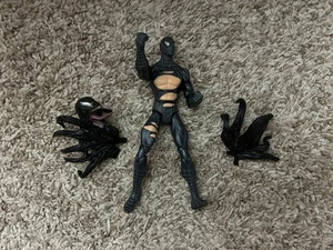 Spiderman 3 Black Suit Spiderman With Symbiote Busting Double Punch Figur 2007 - Bild 1 von 1