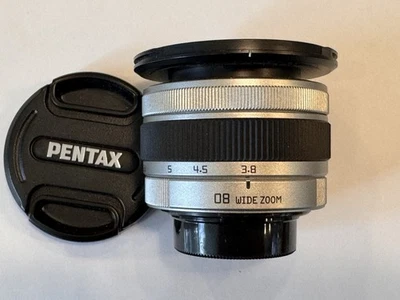 Pentax 08 Wide Zoom 3.8-5.9mm F3.7-4 ED AL Lens Q Mount - RARE - USA SELLER - Image 1 of 4