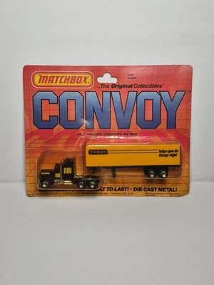 Vintage Matchbox 1983 Convoy Stanley CY9 Kenworth Conventional Box Truck - Image 1 of 4
