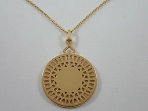 ENLACES DE LONDRES 18ct Oro Vermeil Atemporal Colgante Cadena Collar PVP315 NUEVO - Imagen 1 de 2